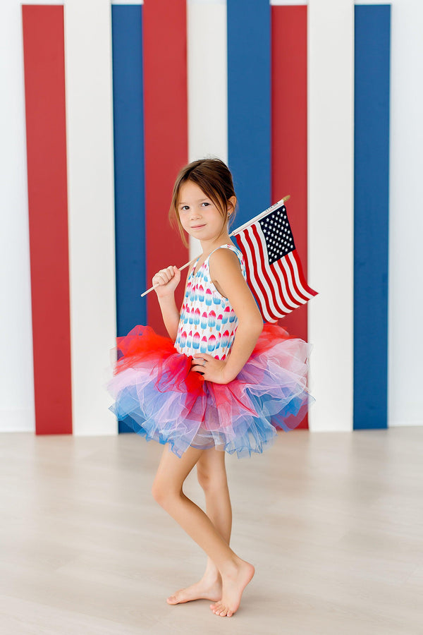 red-white-cute-tank-tutu-leotard Mila &  Rose - Sophia's Style-Red, White & Cute Tank Tutu Leotard-6-12M--1